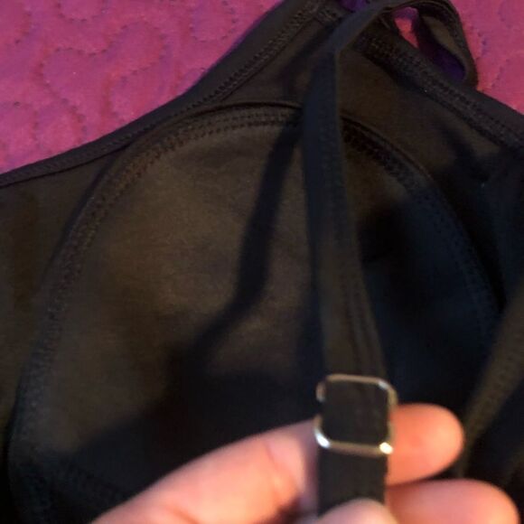 Heart & Harmony bikini top with colorful sequins at top edge - Picture 5 of 5